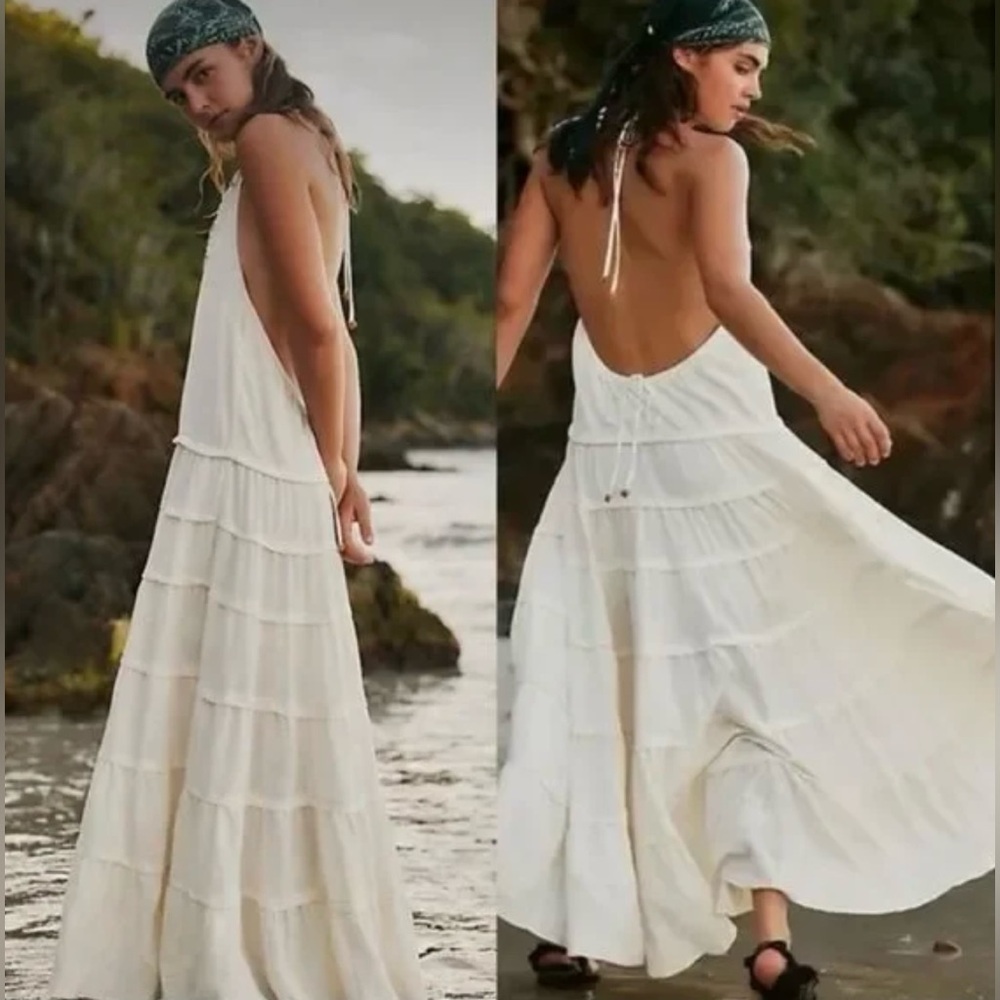 Free People burst of bliss Maxi Dress